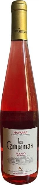 Вино Navarra Las Campanas Garnacha сухе рожеве 13.5% 0.75 л